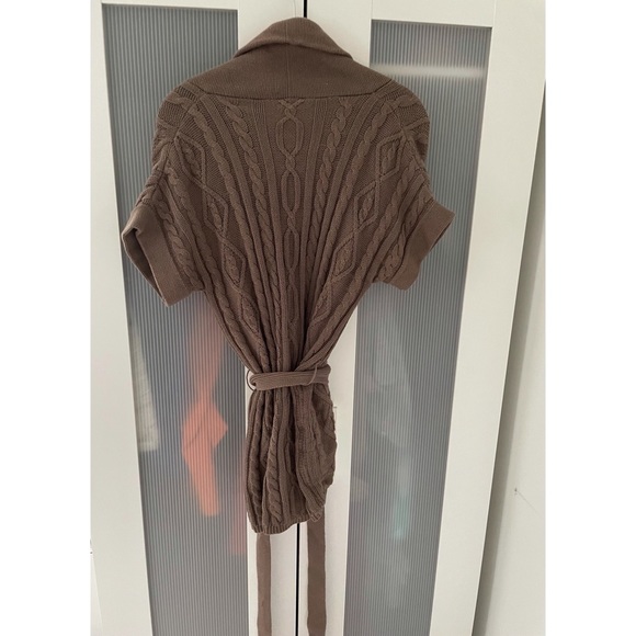 J. Crew Knit Open Cardigan with Belt - Picture 3 of 3